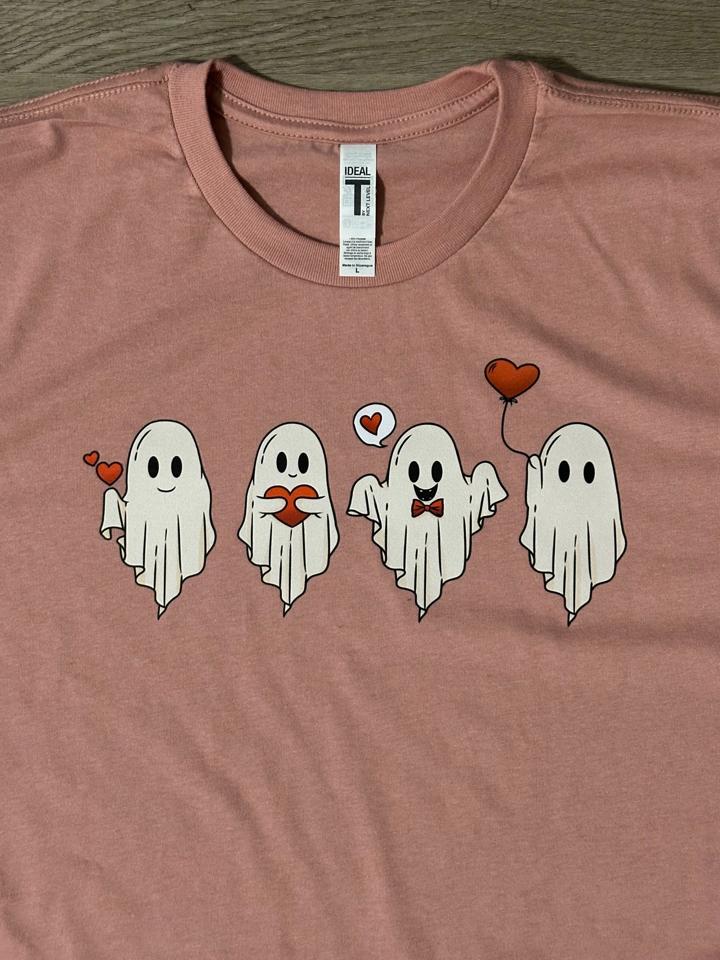 Valentine's Day Ghosts Graphic Shirt & Tank for Adults & Kids