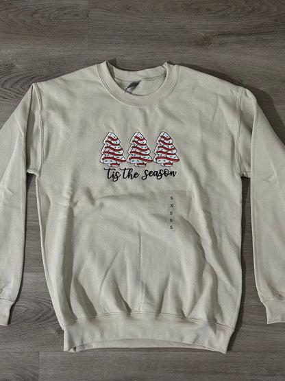 Tis the Season Christmas Tree Cakes Sweatshirt & Hoodie