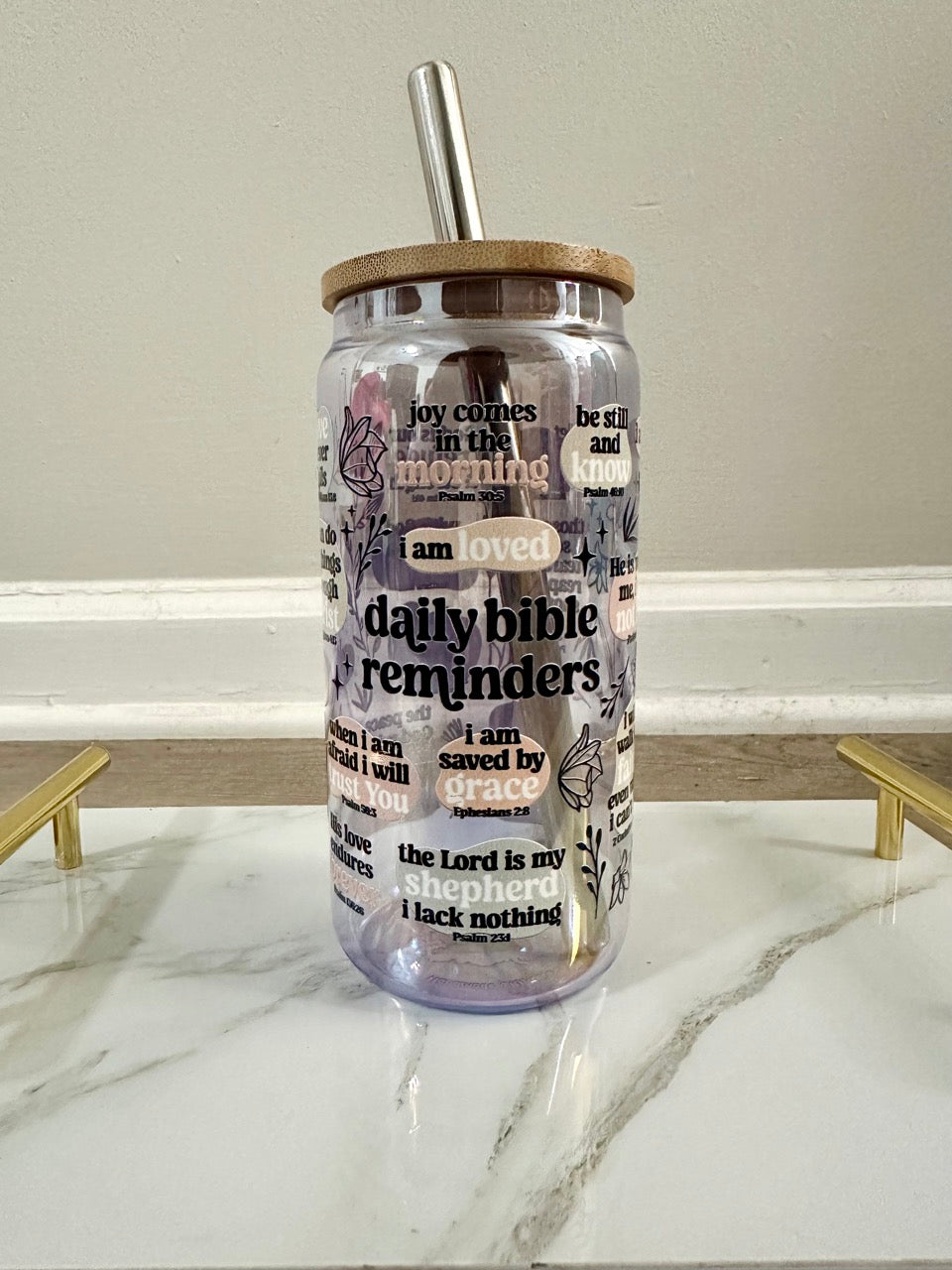 Daily Bible Reminders Libbey Cup - 16 oz