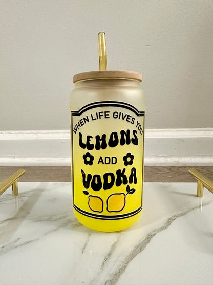 When Life Gives You Lemons Libbey Cup - 16 oz