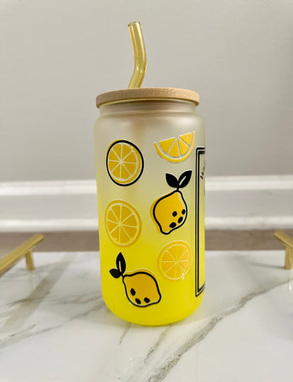 When Life Gives You Lemons Libbey Cup - 16 oz