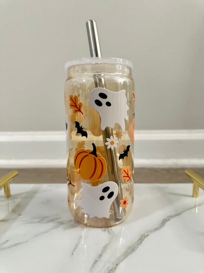 Autumn Ghosts Libbey Cup - 16 oz