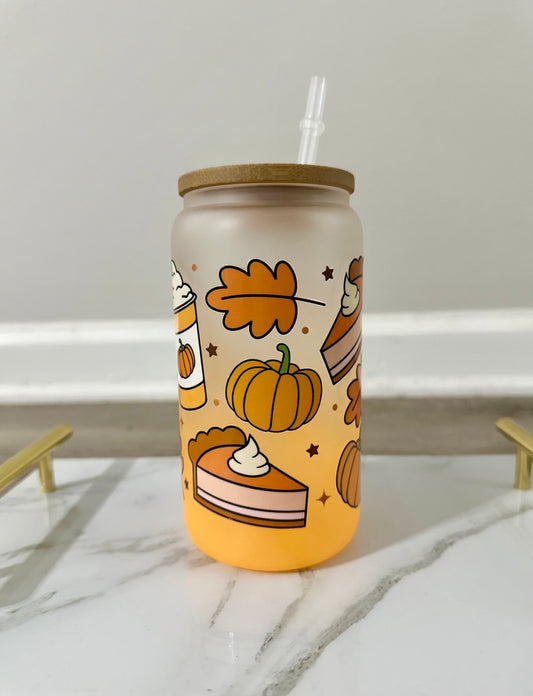 Pumpkin Season Libbey Cup - 16 oz